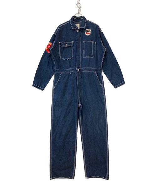 ノーブランド（ノーブランド）ノーブランド (ノーブランド) つなぎ インディゴ サイズ:Mの古着・服飾アイテム