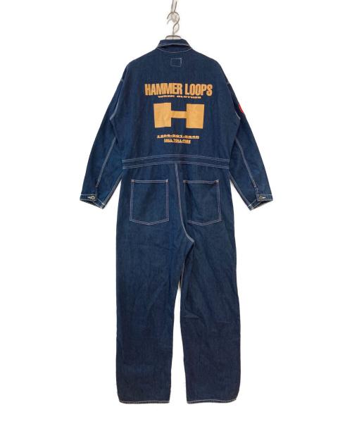 ノーブランド（ノーブランド）ノーブランド (ノーブランド) つなぎ インディゴ サイズ:Mの古着・服飾アイテム