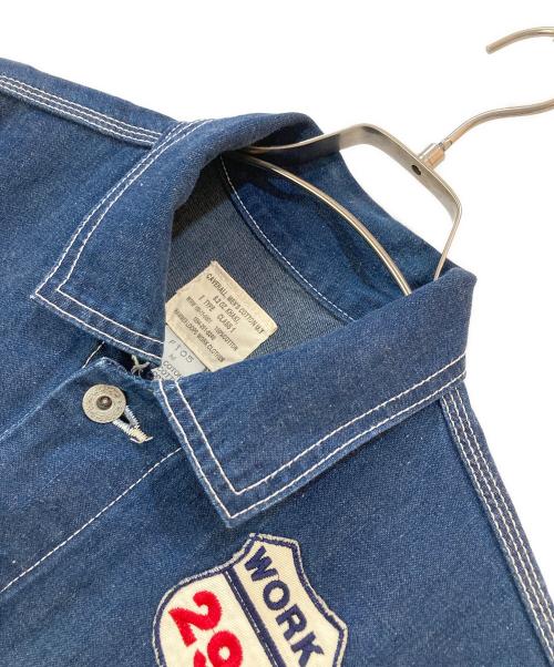 ノーブランド（ノーブランド）ノーブランド (ノーブランド) つなぎ インディゴ サイズ:Mの古着・服飾アイテム