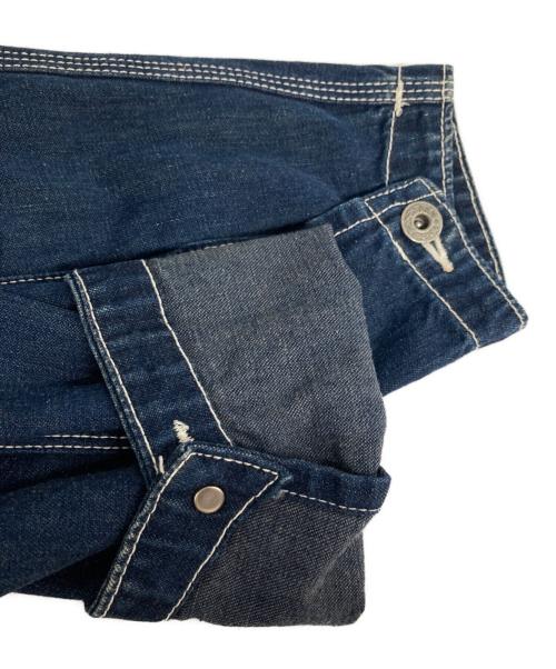 ノーブランド（ノーブランド）ノーブランド (ノーブランド) つなぎ インディゴ サイズ:Mの古着・服飾アイテム