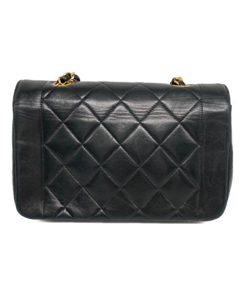 CHANEL（シャネル）CHANEL (シャネル) マトラッセ ダイアナ22 フラップ シングルチェーンショルダーバッグ ブラックの古着・服飾アイテム