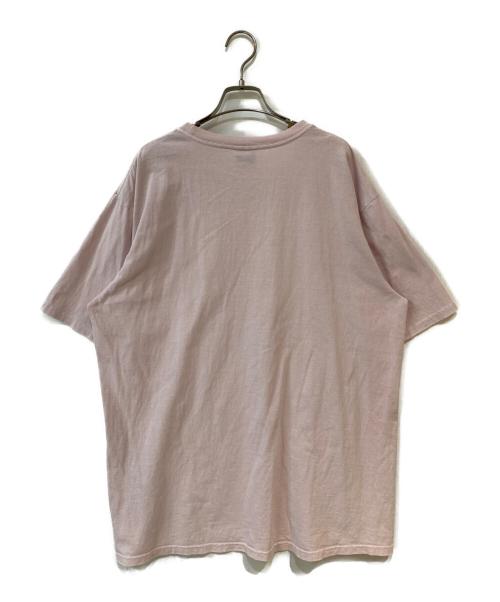 stussy（ステューシー）stussy (ステューシー) BIG&MEATY PIG.DYED TEE ピンク サイズ:Lの古着・服飾アイテム