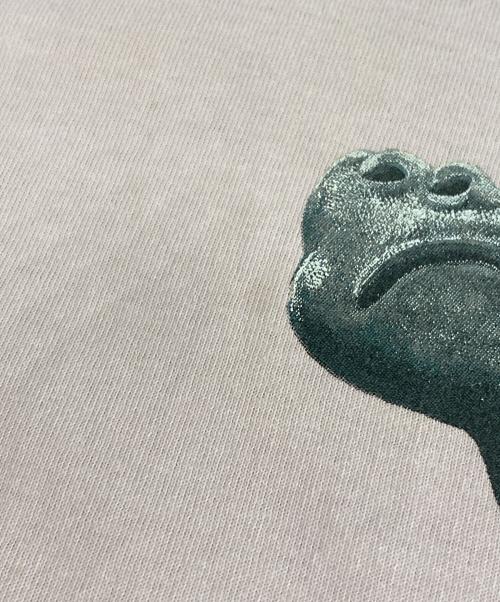 stussy（ステューシー）stussy (ステューシー) BIG&MEATY PIG.DYED TEE ピンク サイズ:Lの古着・服飾アイテム