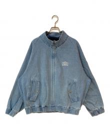 FREAK'S STORE×UMBRO（フリークスストア×アンブロ）の古着「別注 Denim Stand Collar Blouson」｜インディゴ