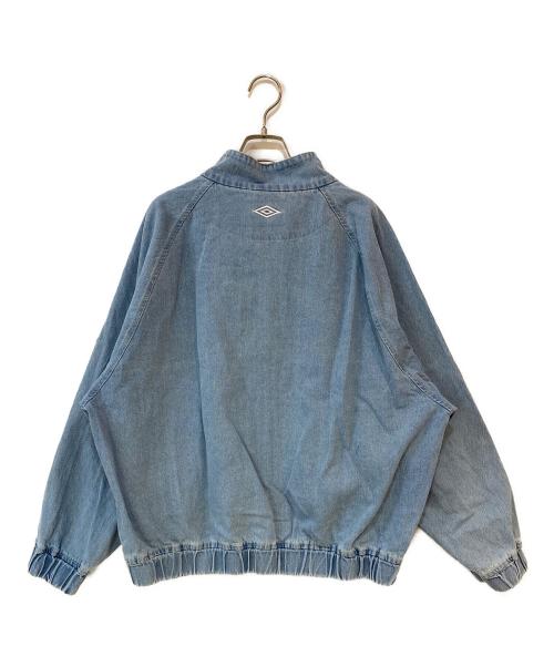 FREAK'S STORE（フリークスストア）FREAK'S STORE (フリークスストア) UMBRO (アンブロ) 別注 Denim Stand Collar Blouson インディゴ サイズ: XL 未使用品の古着・服飾アイテム