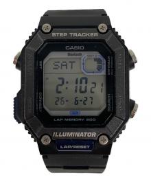 CASIO（カシオ）の古着「ステップトラッカー Bluetooth デジタルウォッチ」｜グレー