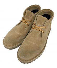 CLARKS×BEAMS（クラークス×ビームス）の古着「別注 デザートブーツ」｜ベージュ