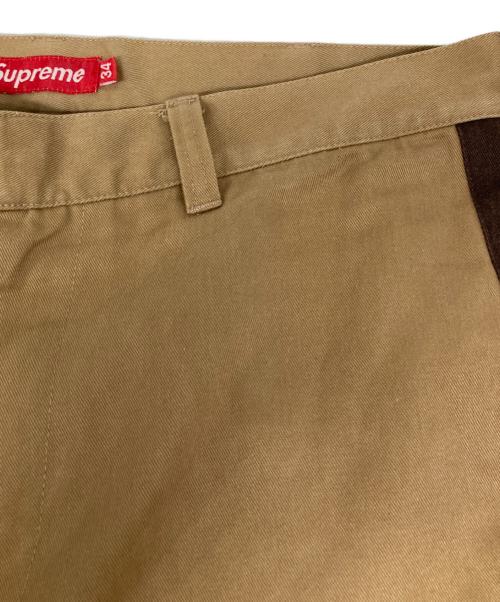 SUPREME（シュプリーム）SUPREME (シュプリーム) 13SS Side Stripe Work Short ベージュ サイズ: 34の古着・服飾アイテム