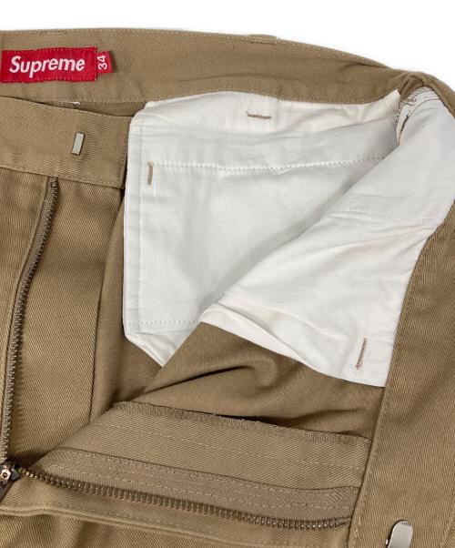 SUPREME（シュプリーム）SUPREME (シュプリーム) 13SS Side Stripe Work Short ベージュ サイズ: 34の古着・服飾アイテム