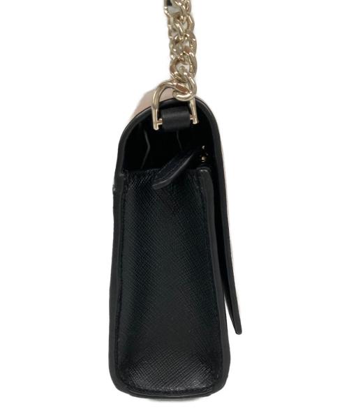 Kate Spade（ケイトスペード）Kate Spade (ケイトスペード) ステイシー カラーブロック スモール フラップ クロスボディ バッグ ブラックの古着・服飾アイテム