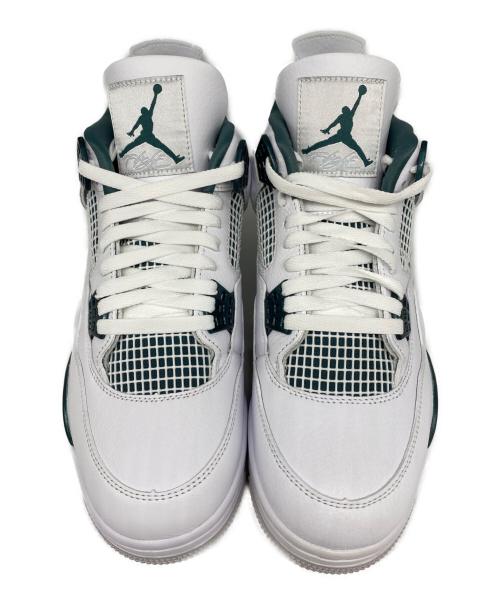 NIKE（ナイキ）NIKE (ナイキ) AIR JORDAN 4 RETRO Oxidized Green ハイカットスニーカー WHITE/OXDIZED GREEN-WHITE サイズ: 28cmの古着・服飾アイテム