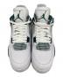 中古・古着 NIKE (ナイキ) AIR JORDAN 4 RETRO Oxidized Green ハイカットスニーカー WHITE/OXDIZED GREEN-WHITE サイズ: 28cm：18000円