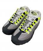 NIKEナイキ）の古着「WMNS AIR MAX 95 BIG BUBBLE ローカットスニーカー」｜BLACK/NEON YELLOW-AN