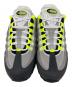 中古・古着 NIKE (ナイキ) WMNS AIR MAX 95 BIG BUBBLE ローカットスニーカー BLACK/NEON YELLOW-ANTHRACITE-LT GRAPHITE サイズ:25cm 未使用品：22000円