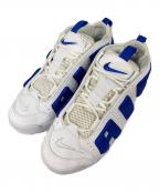 NIKEナイキ）の古着「AIR MORE UPTEMPO LOW "White/Royal" ローカットスニーカー」｜White/ Psychic Blue