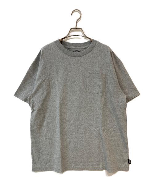 Billabong（ビラボン）Billabong (ビラボン) RHC Ron Herman (アールエイチシー ロンハーマン) ポケットTシャツ グレー サイズ:M 未使用品の古着・服飾アイテム