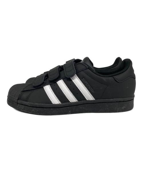 adidas（アディダス）adidas (アディダス) KSENIA SCHNAIDER (クセニア シュナイダー) Superstar ローカットスニーカー ブラック サイズ:23cmの古着・服飾アイテム