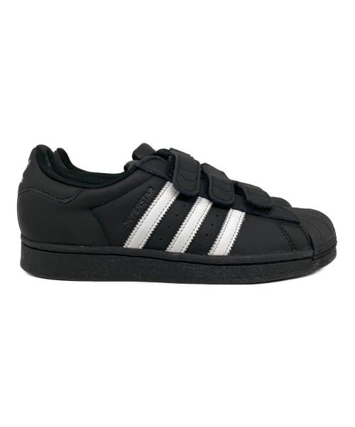 adidas（アディダス）adidas (アディダス) KSENIA SCHNAIDER (クセニア シュナイダー) Superstar ローカットスニーカー ブラック サイズ:23cmの古着・服飾アイテム