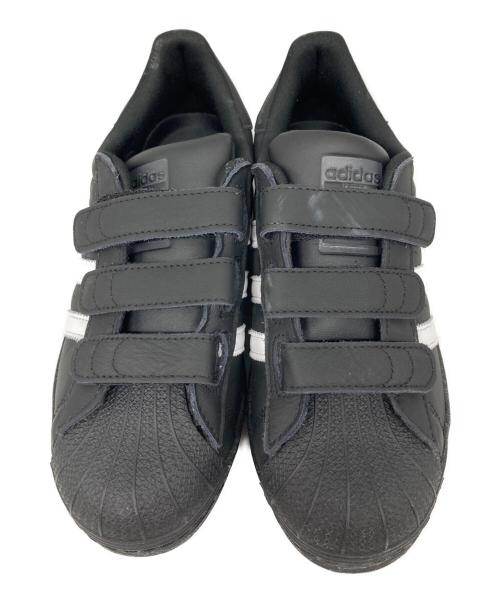 adidas（アディダス）adidas (アディダス) KSENIA SCHNAIDER (クセニア シュナイダー) Superstar ローカットスニーカー ブラック サイズ:23cmの古着・服飾アイテム