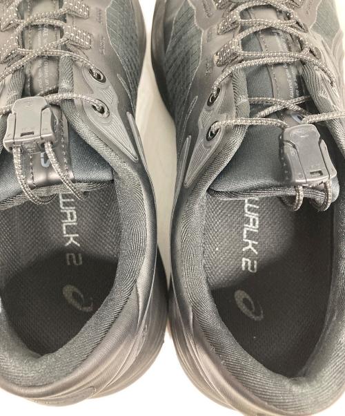 asics（アシックス）asics (アシックス) GEL-RIDEWALK 2 ローカットスニーカー ブラック サイズ:24cmの古着・服飾アイテム