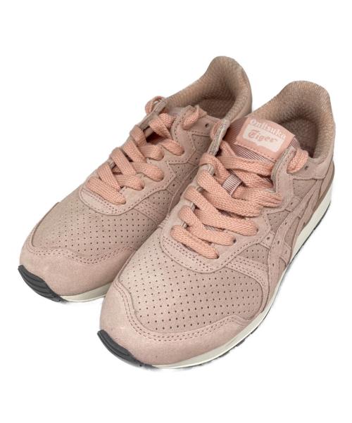 Onitsuka Tiger（オニツカタイガー）Onitsuka Tiger (オニツカタイガー) TIGER ALLY ローカットスニーカー GINGER PEACH/GINGER PEACH サイズ:24cmの古着・服飾アイテム