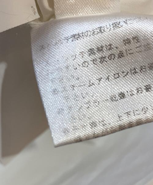 Salvatore Ferragamo（サルヴァトーレ フェラガモ）Salvatore Ferragamo (サルヴァトーレ フェラガモ) スキッパーブラウス ホワイト サイズ:40の古着・服飾アイテム