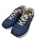 NEW BALANCEニューバランス）の古着「DENIM PACK ローカットスニーカー」｜NAVY