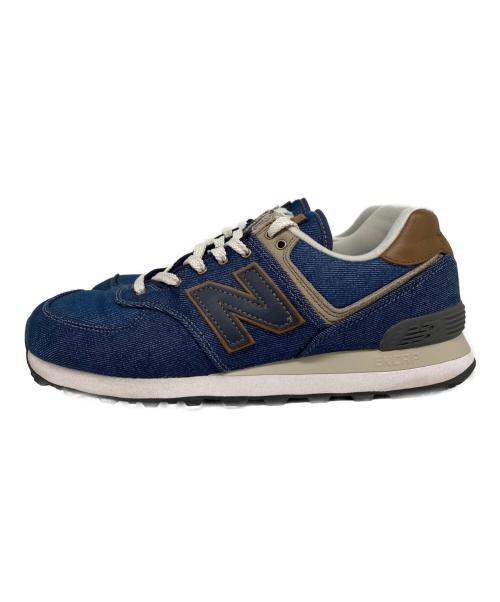 NEW BALANCE（ニューバランス）NEW BALANCE (ニューバランス) DENIM PACK ローカットスニーカー NAVY サイズ:26.5cmの古着・服飾アイテム