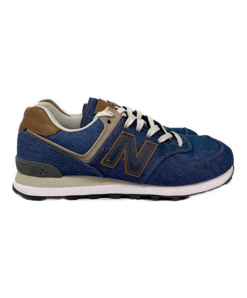 NEW BALANCE（ニューバランス）NEW BALANCE (ニューバランス) DENIM PACK ローカットスニーカー NAVY サイズ:26.5cmの古着・服飾アイテム