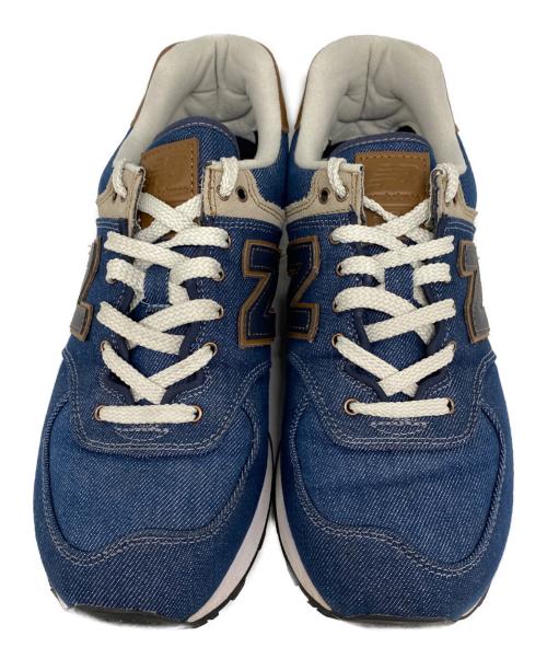 NEW BALANCE（ニューバランス）NEW BALANCE (ニューバランス) DENIM PACK ローカットスニーカー NAVY サイズ:26.5cmの古着・服飾アイテム
