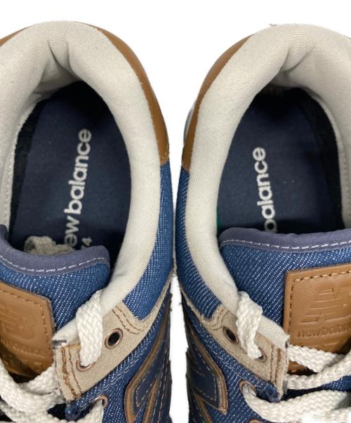 NEW BALANCE（ニューバランス）NEW BALANCE (ニューバランス) DENIM PACK ローカットスニーカー NAVY サイズ:26.5cmの古着・服飾アイテム