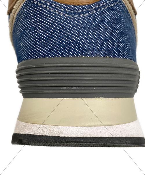 NEW BALANCE（ニューバランス）NEW BALANCE (ニューバランス) DENIM PACK ローカットスニーカー NAVY サイズ:26.5cmの古着・服飾アイテム