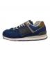 NEW BALANCE (ニューバランス) DENIM PACK ローカットスニーカー NAVY サイズ:26.5cm：8000円