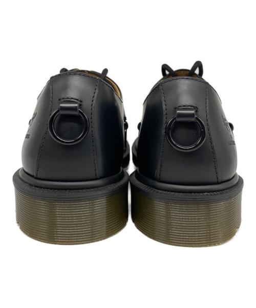Dr.Martens（ドクターマーチン）Dr.Martens (ドクターマーチン) RAF SIMONS (ラフシモンズ) 1461 ニッケルリング3ホールシューズ ブラック サイズ: UK8の古着・服飾アイテム