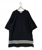 Y-3ワイスリー）の古着「OVERSIZED SS TEE - STRIPES」｜ブラック