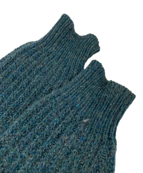 L.L.Bean（エルエルビーン）L.L.Bean (エルエルビーン) ウール×アルパカドライバーズニット グリーン サイズ:Sの古着・服飾アイテム