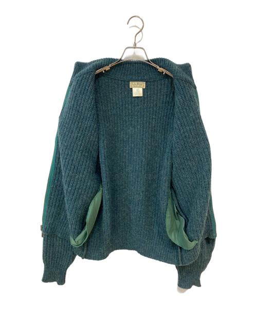 L.L.Bean（エルエルビーン）L.L.Bean (エルエルビーン) ウール×アルパカドライバーズニット グリーン サイズ:Sの古着・服飾アイテム
