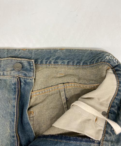 BEAMS（ビームス）BEAMS (ビームス) NULL TOKYO (ヌル トウキョウ) 別注 Denim Painter Pants DUSTY BLUE サイズ:Sの古着・服飾アイテム