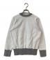 MARNI (マルニ) リブ配色ラグランスウェット ホワイト×グレー サイズ:38：8000円