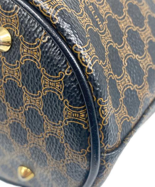 CELINE（セリーヌ）CELINE (セリーヌ) マカダム柄 トートバッグ ブラウンの古着・服飾アイテム