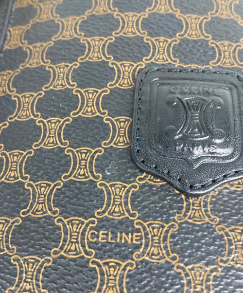 CELINE（セリーヌ）CELINE (セリーヌ) マカダム柄 トートバッグ ブラウンの古着・服飾アイテム