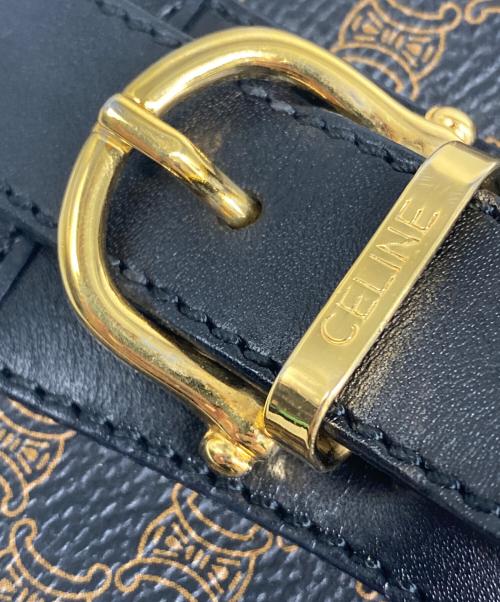 CELINE（セリーヌ）CELINE (セリーヌ) マカダム柄 トートバッグ ブラウンの古着・服飾アイテム