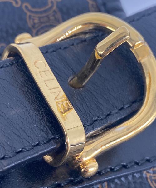CELINE（セリーヌ）CELINE (セリーヌ) マカダム柄 トートバッグ ブラウンの古着・服飾アイテム