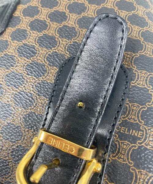 CELINE（セリーヌ）CELINE (セリーヌ) マカダム柄 トートバッグ ブラウンの古着・服飾アイテム