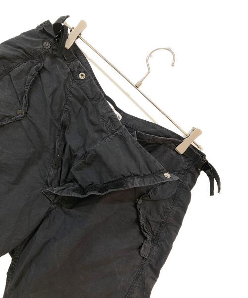 STONE ISLAND（ストーンアイランド）STONE ISLAND (ストーンアイランド) 10SS ハーフパンツ ブラック サイズ:44の古着・服飾アイテム