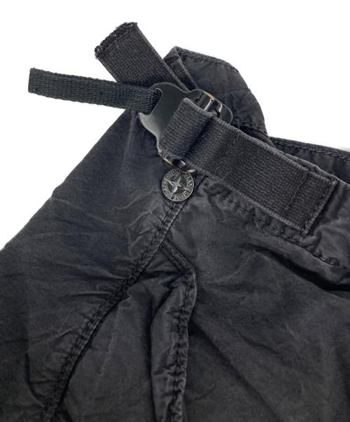 STONE ISLAND（ストーンアイランド）STONE ISLAND (ストーンアイランド) 10SS ハーフパンツ ブラック サイズ:44の古着・服飾アイテム