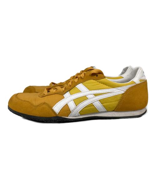 Onitsuka Tiger（オニツカタイガー）Onitsuka Tiger (オニツカタイガー) SERRANO ローカットスニーカー TIGER YELLOW/WHITE サイズ:26cmの古着・服飾アイテム