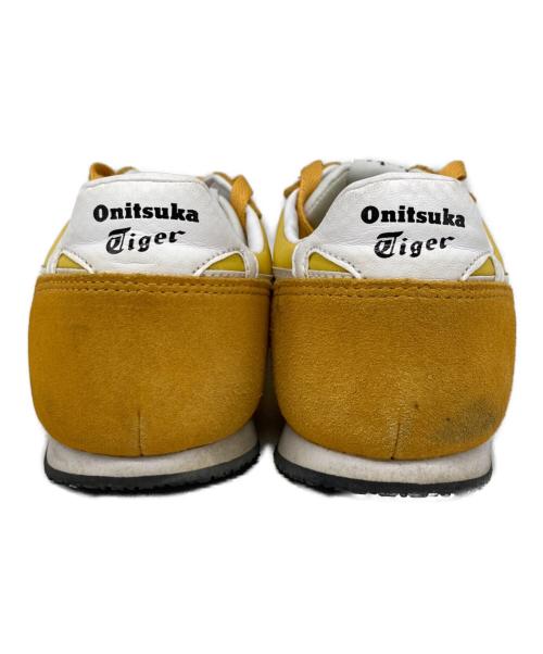 Onitsuka Tiger（オニツカタイガー）Onitsuka Tiger (オニツカタイガー) SERRANO ローカットスニーカー TIGER YELLOW/WHITE サイズ:26cmの古着・服飾アイテム