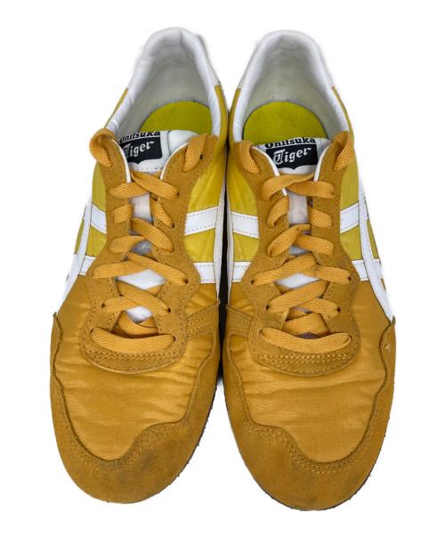 Onitsuka Tiger（オニツカタイガー）Onitsuka Tiger (オニツカタイガー) SERRANO ローカットスニーカー TIGER YELLOW/WHITE サイズ:26cmの古着・服飾アイテム