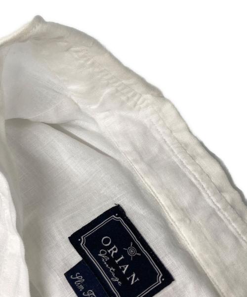 ORIAN（オリアン）ORIAN (オリアン) リネンスキッパーシャツ ホワイト サイズ: Sの古着・服飾アイテム